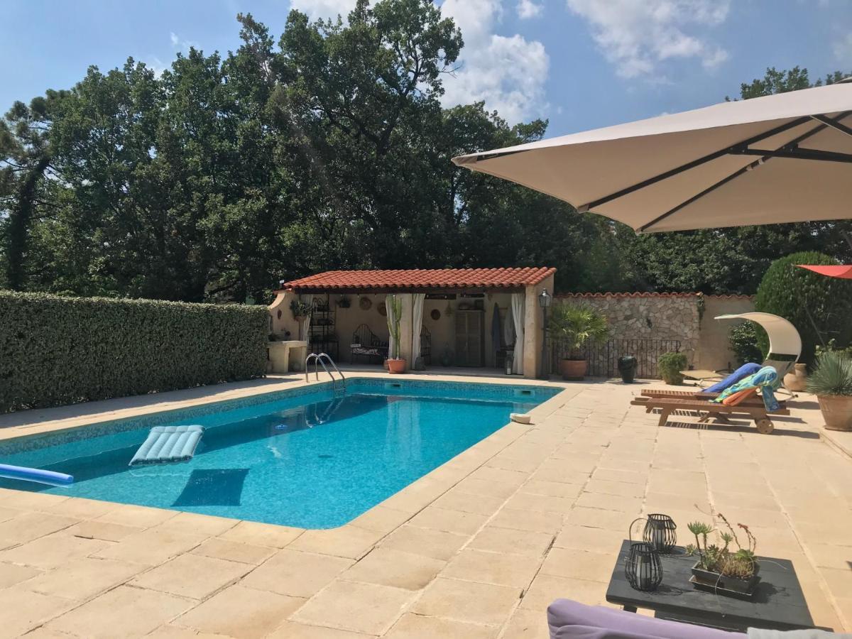 La Brindille Petit Mas Provencal Meuble De Tourisme 3 Etoiles 2-3 Personnes 1 Piece 30 M2 Tout Confort Lisiere Foret Jardin Jacuzzi Piscine Saint-Paul-en-Forêt Exteriér fotografie